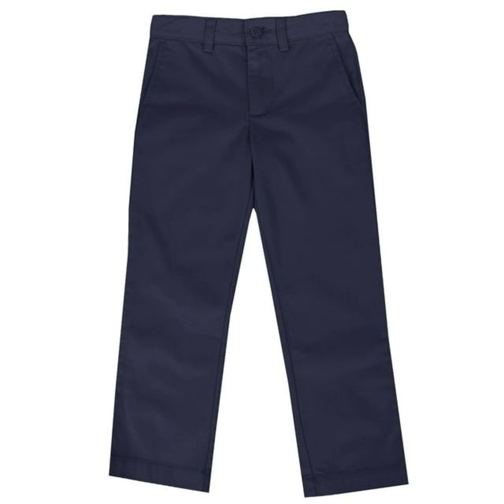 Galaxy By Harvic Boys Pants Size 6 Navy Stretch Slim Fit School Uniform Chino